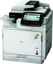 Полноцветное многофункциональное устройство МФУ Ricoh Aficio MP C400, Nashuatec Aficio MP C400